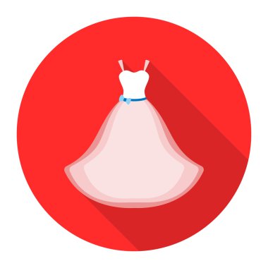 Elbise simge vektör çizim için web ve mobil, düğün