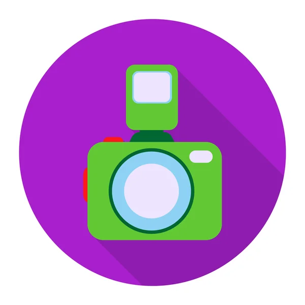 Фотокамера значок Векторні ілюстрації для веб та мобільних пристроїв — стоковий вектор
