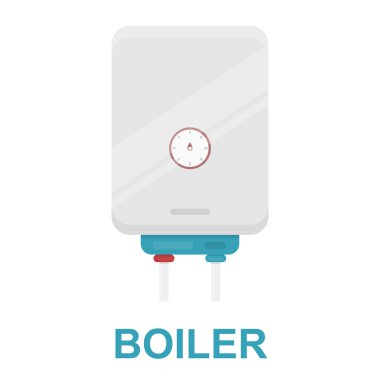 Kazan simgesi karikatür. Bir büyük sıhhi tesisat karikatür bir simge.