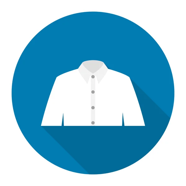 Langarmshirt-Symbol der Vektorillustration für Web und Mobiltelefone — Stockvektor