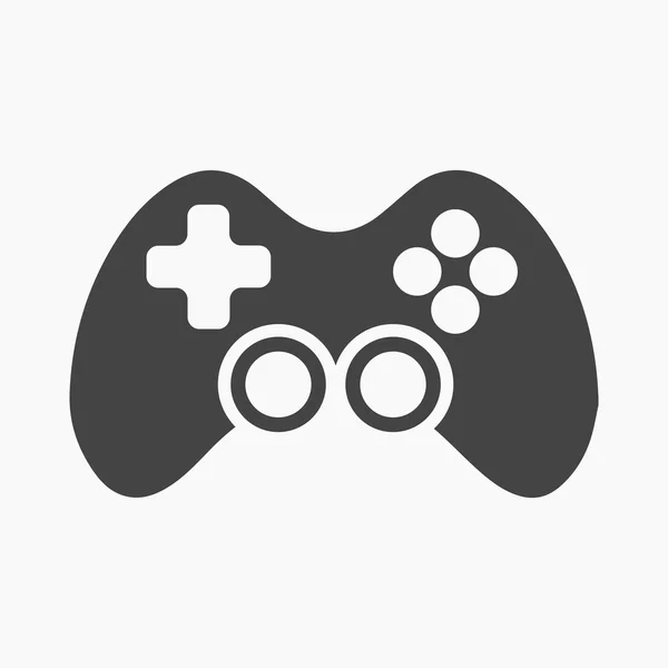 Controller schwarzes Symbol. Illustration für Web- und Mobildesign. — Stockvektor