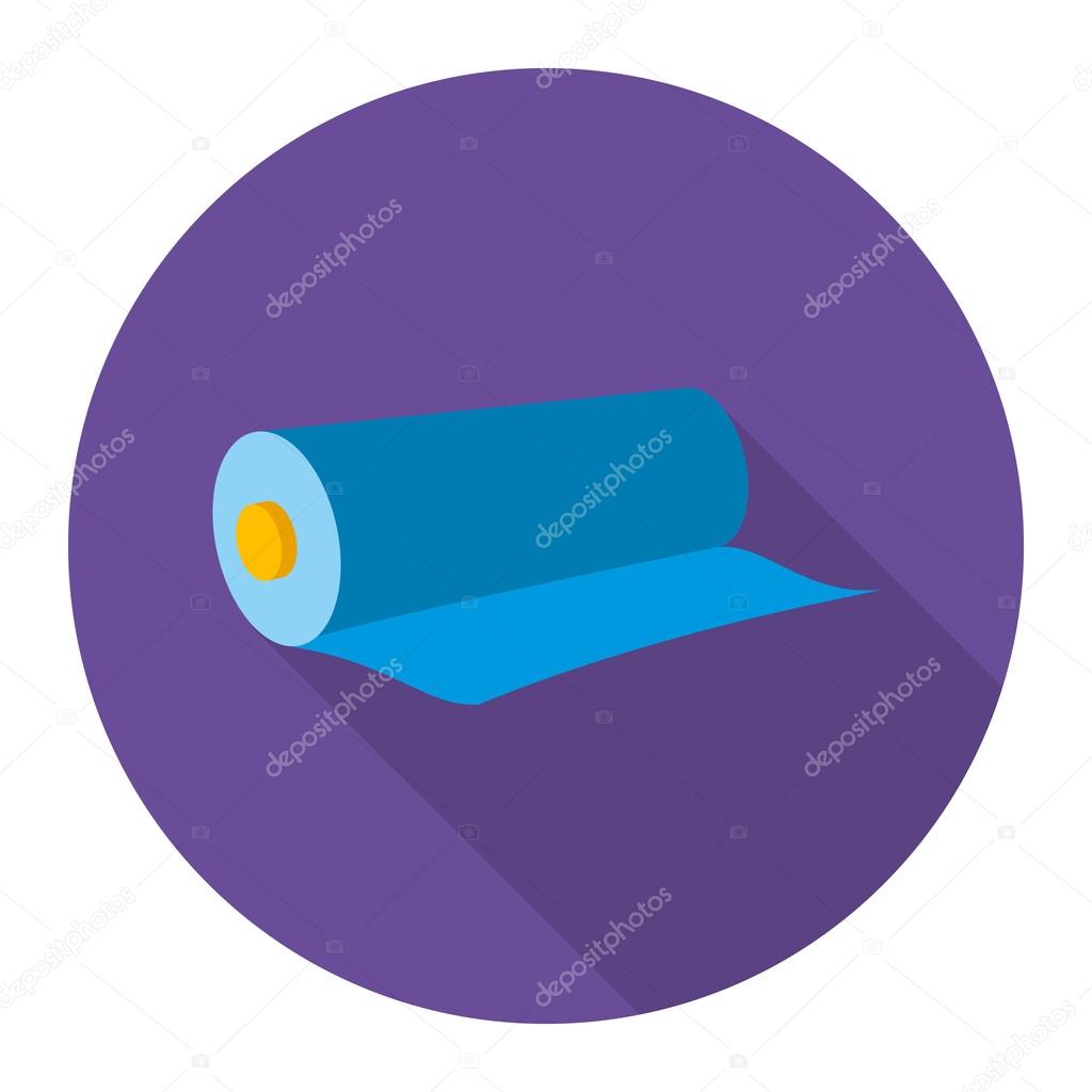 Textile roll icon of vector illustration for web and mobile design
