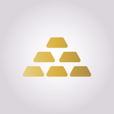 İş ve finans simgesinin vektör illüstrasyonu 