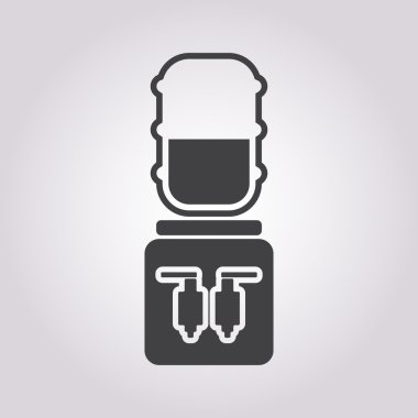 İş ve finans simgesinin vektör illüstrasyonu 