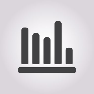 İş ve finans simgesinin vektör illüstrasyonu 