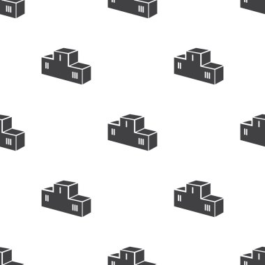 Modern siluet simgesinin vektör çizimi