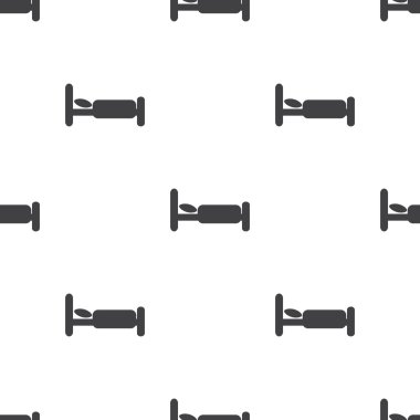 Modern siluet simgesinin vektör çizimi