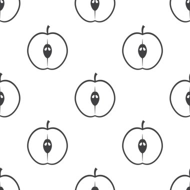 Modern siluet simgesinin vektör çizimi