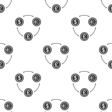 İş ve finans simgesinin vektör illüstrasyonu 