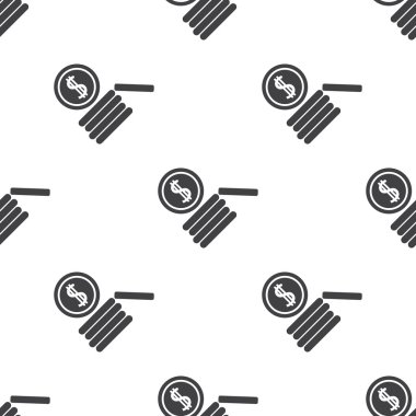 İş ve finans simgesinin vektör illüstrasyonu 