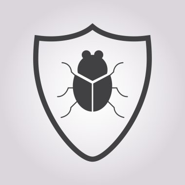 Modern simgenin vektör illüstrasyonu