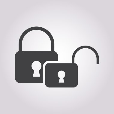 Modern simgenin vektör illüstrasyonu