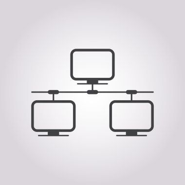 Modern simgenin vektör illüstrasyonu