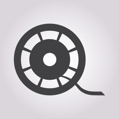 Modern simgenin vektör illüstrasyonu