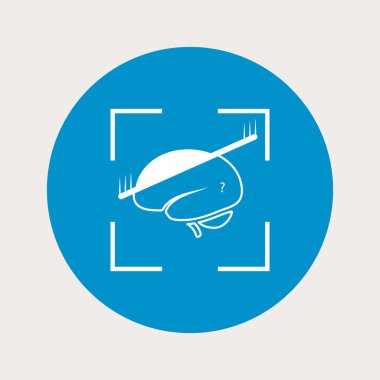 Modern simgenin vektör illüstrasyonu