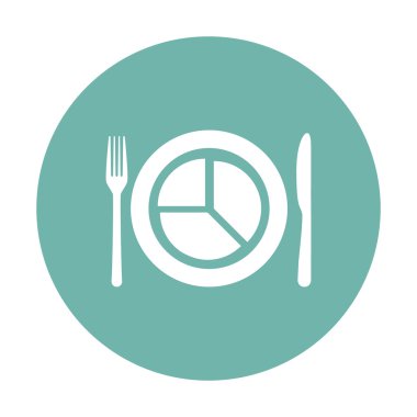 İş ve finans simgesinin vektör illüstrasyonu 