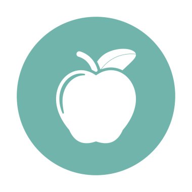 Modern siluet simgesinin vektör çizimi