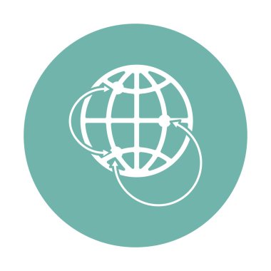 İş ve finans simgesinin vektör illüstrasyonu 