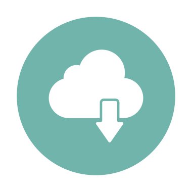 İş ve finans simgesinin vektör illüstrasyonu 