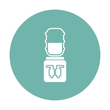 İş ve finans simgesinin vektör illüstrasyonu 