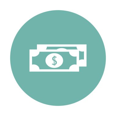 İş ve finans simgesinin vektör illüstrasyonu 