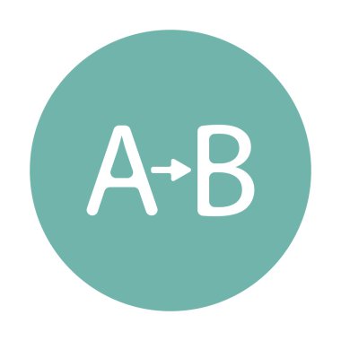 İş ve finans simgesinin vektör illüstrasyonu 