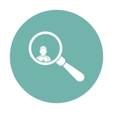 İş ve finans simgesinin vektör illüstrasyonu 