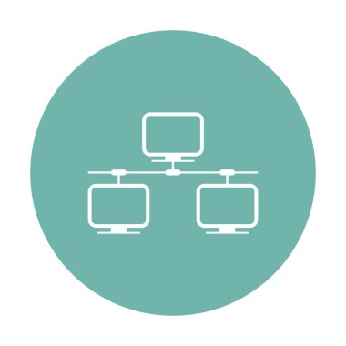 Modern simgenin vektör illüstrasyonu