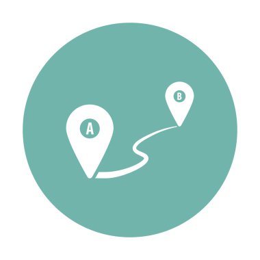 Modern simgenin vektör illüstrasyonu