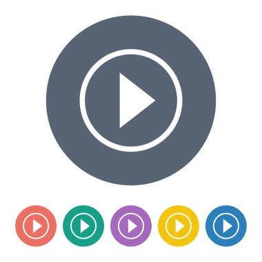 Modern simgenin vektör illüstrasyonu