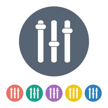 Modern simgenin vektör illüstrasyonu