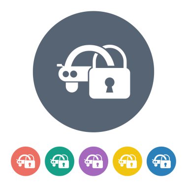 Modern simgenin vektör illüstrasyonu