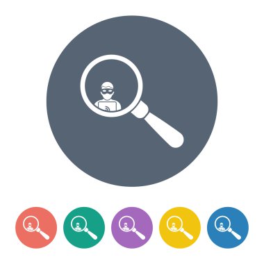 Modern simgenin vektör illüstrasyonu