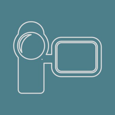 Modern simgenin vektör illüstrasyonu