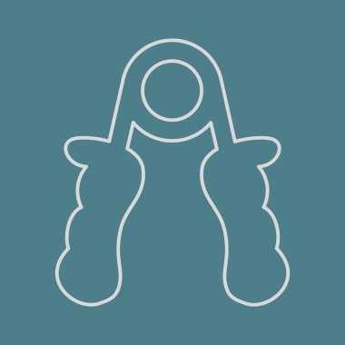 İş ve finans simgesinin vektör illüstrasyonu 