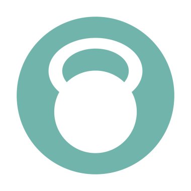 Modern siluet simgesinin vektör çizimi