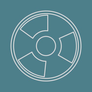 Modern simgenin vektör illüstrasyonu