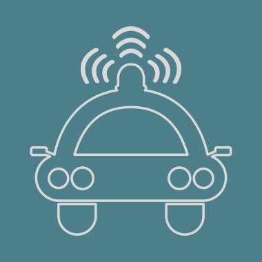 Modern simgenin vektör illüstrasyonu