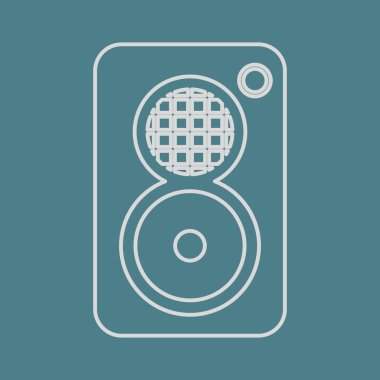 Modern simgenin vektör illüstrasyonu