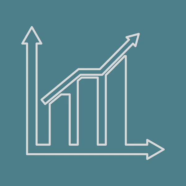 Wektorowa ilustracja ikony biznesu i finansów — Wektor stockowy