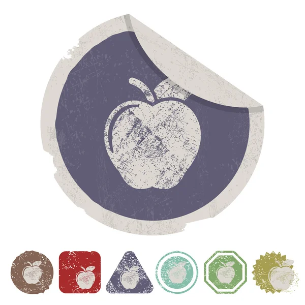 Modern siluet simgesinin vektör çizimi