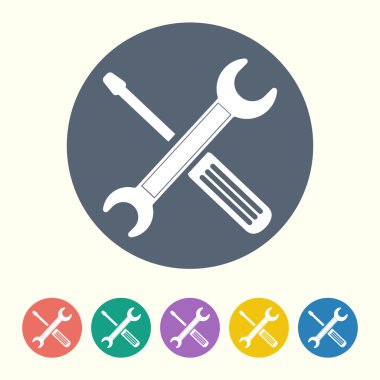 İş ve finans simgesinin vektör illüstrasyonu 