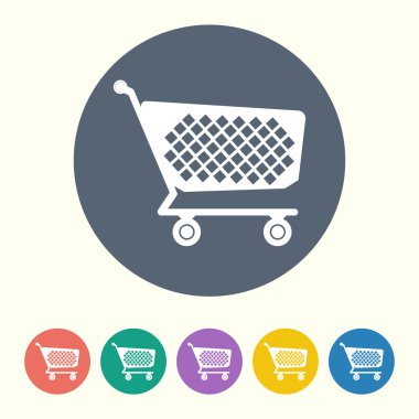 İş ve finans simgesinin vektör illüstrasyonu 