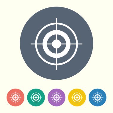 İş ve finans simgesinin vektör illüstrasyonu