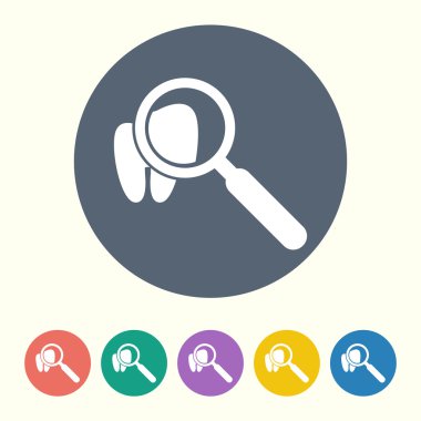 İş ve finans simgesinin vektör illüstrasyonu 