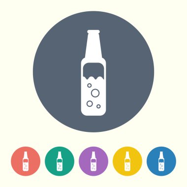 İş ve finans simgesinin vektör illüstrasyonu 