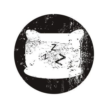 Modern siluet simgesinin vektör çizimi