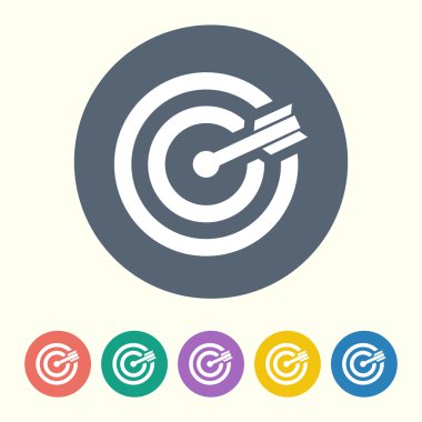 İş ve finans simgesinin vektör illüstrasyonu 