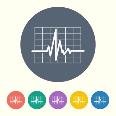 Modern simgenin vektör illüstrasyonu