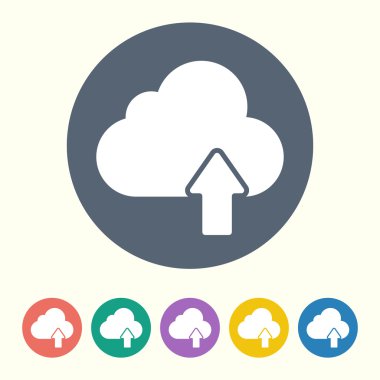 İş ve finans simgesinin vektör illüstrasyonu 